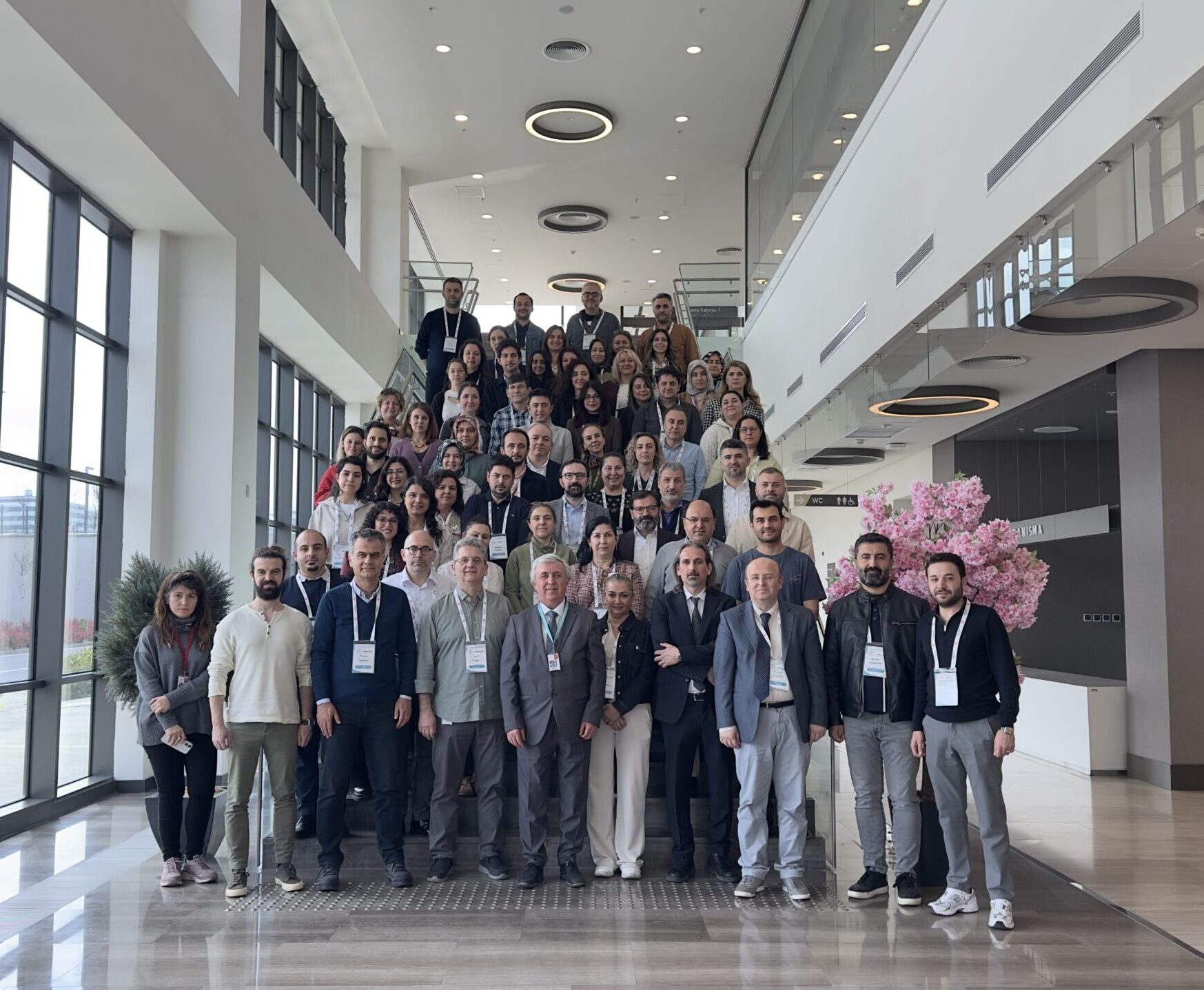 Clinical research professionals and investigators attending the Clinical Research and Good Clinical Practice (GCP) Training jointly organized by Medex CRO and Başakşehir Çam and Sakura City Hospital.